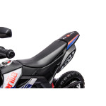 Elektrická motorka Aprilia RX - modrá